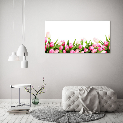 Foto obraz canvas Ružové tulipány