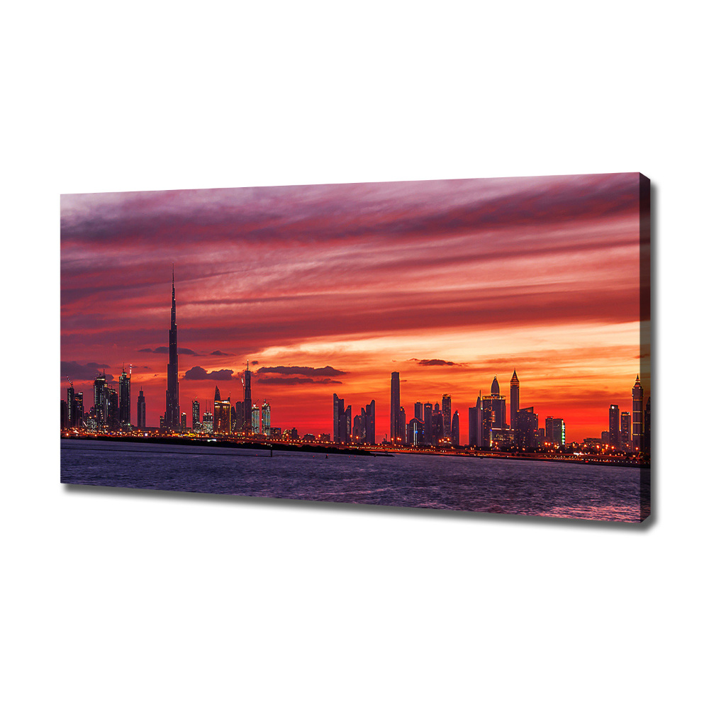Foto obraz na plátne do obývačky Západ slnka Dubaj