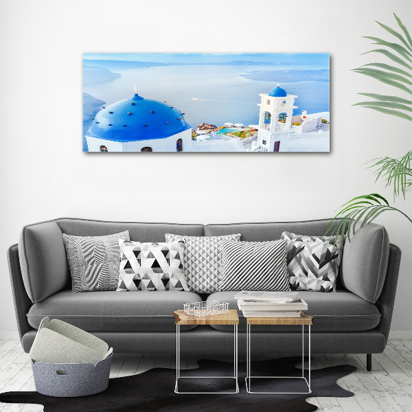 Moderný fotoobraz canvas na ráme Santorini Grécko