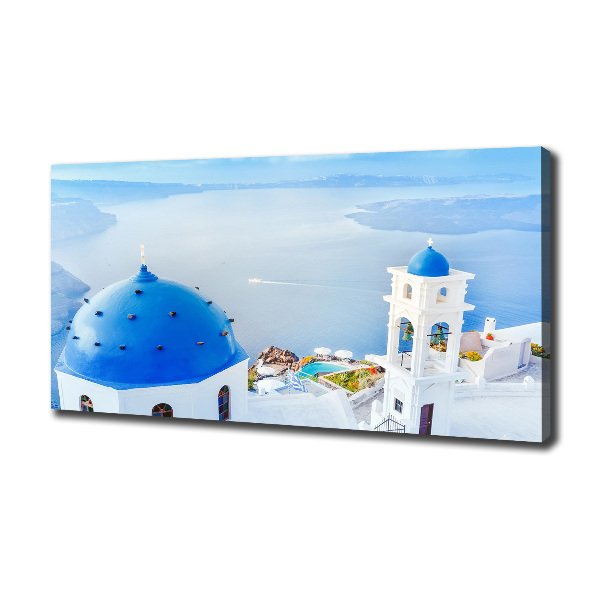 Moderný fotoobraz canvas na ráme Santorini Grécko