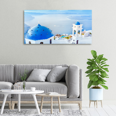 Moderný fotoobraz canvas na ráme Santorini Grécko