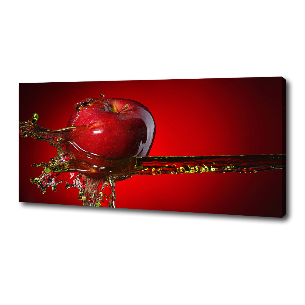 Foto obraz na plátne Jablko a voda