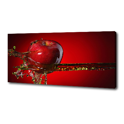 Foto obraz na plátne Jablko a voda