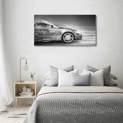 Foto obraz canvas Idúce auto