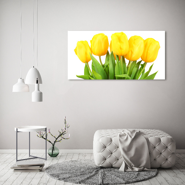 Foto obraz na plátne do obývačky Žlté tulipány