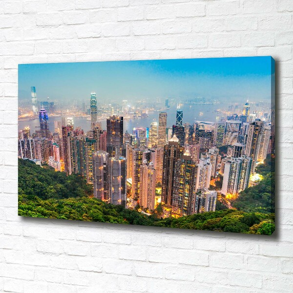 Moderný fotoobraz canvas na ráme Honkong