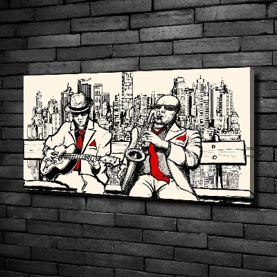 Moderný fotoobraz canvas na ráme New York jezz