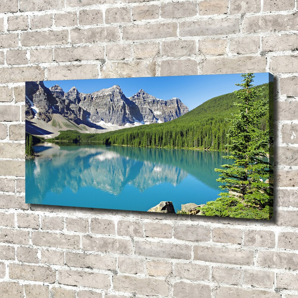 Foto obraz na plátne Jazero v harách