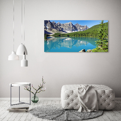 Foto obraz na plátne Jazero v harách