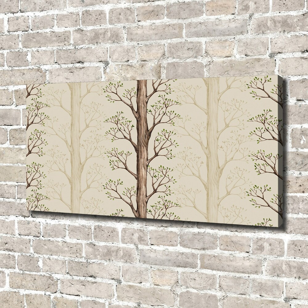 Foto obraz na plátne do obývačky Stromy jeseň