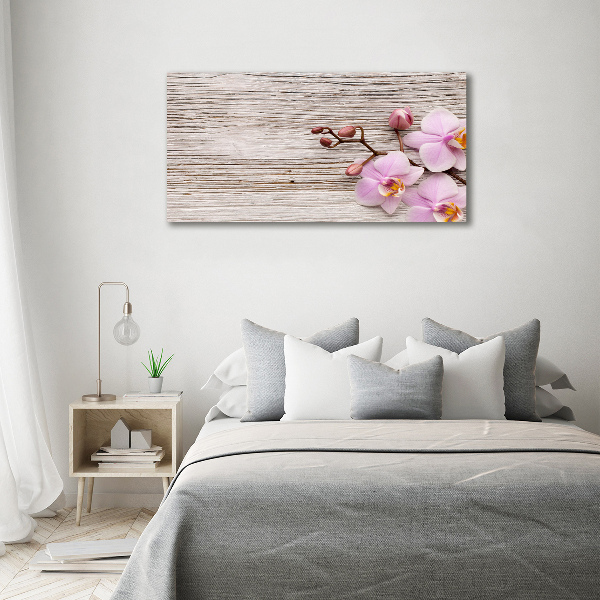 Moderný fotoobraz canvas na ráme Orchidea na strome