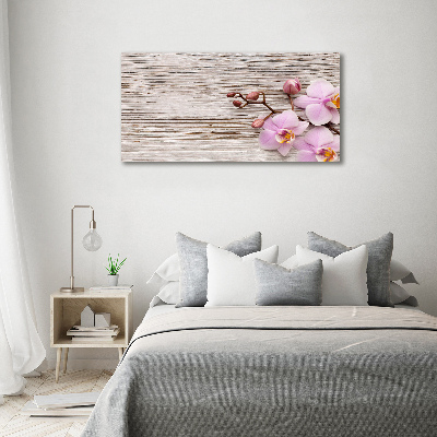 Moderný fotoobraz canvas na ráme Orchidea na strome