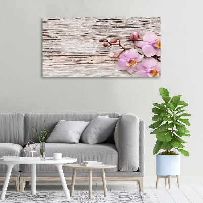 Moderný fotoobraz canvas na ráme Orchidea na strome