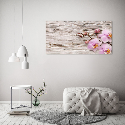 Moderný fotoobraz canvas na ráme Orchidea na strome