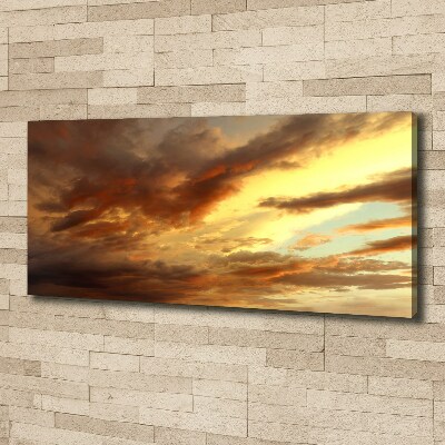 Moderný fotoobraz canvas na ráme Východ slnka