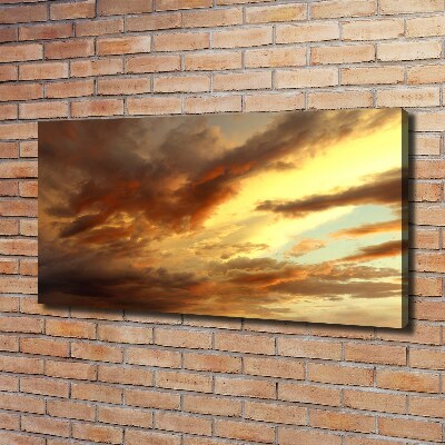 Moderný fotoobraz canvas na ráme Východ slnka