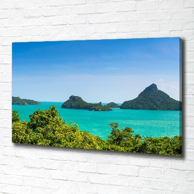 Foto obraz na plátne Panorama Thajsko