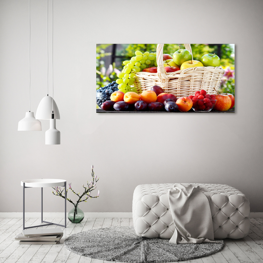 Foto obraz na plátne Kôš ovocia