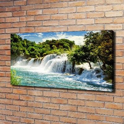 Foto obraz na plátne Vodopád Krka