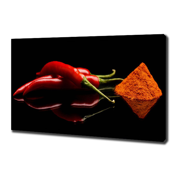 Foto obraz na plátne Chilli a cayenne