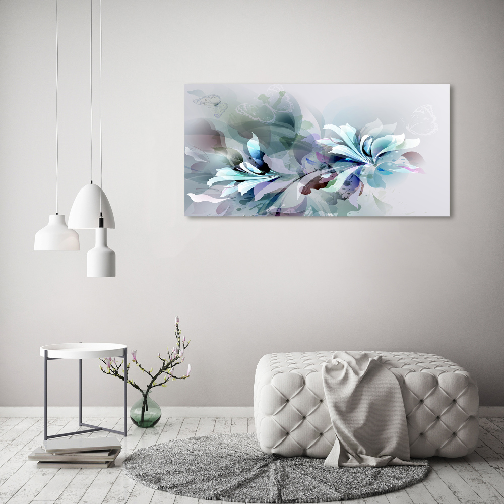 Foto obraz na plátne Abstrakcie kvety
