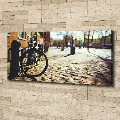 Foto-obraz canvas do obývačky Kolo Amsterdam