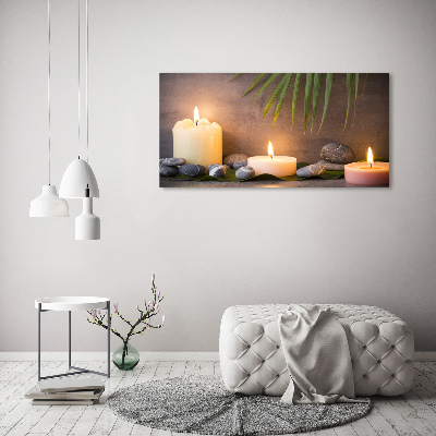 Moderný fotoobraz canvas na ráme Plající sviece