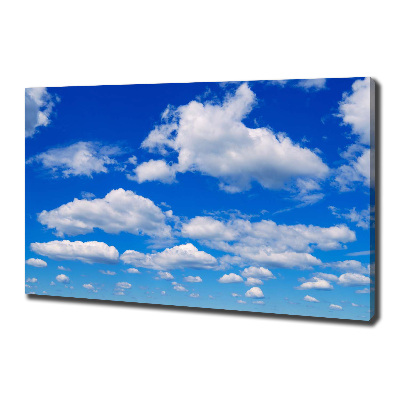 Foto obraz na plátne Oblaky na nebi