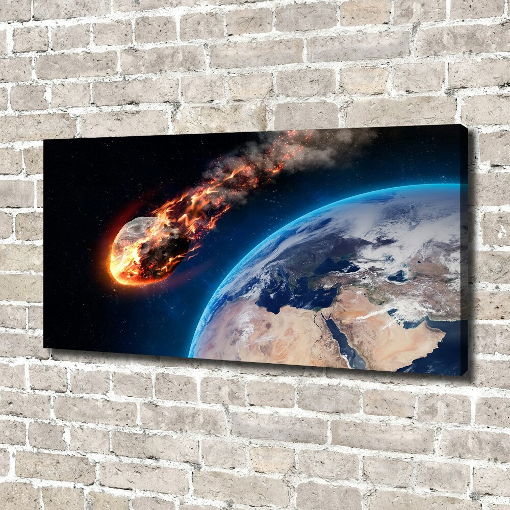 Foto obraz na plátne Padajúcý meteor