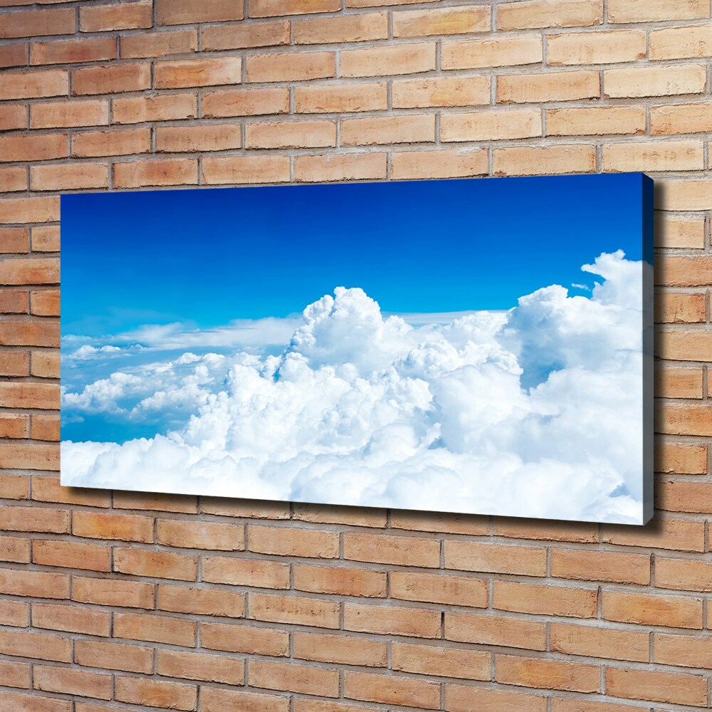Foto obraz na plátne do obývačky Oblaky z vtáčieho pohľadu