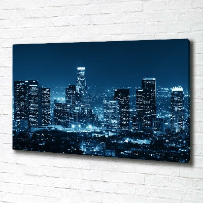 Foto obraz na plátne do obývačky Los Angeles noc