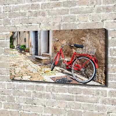 Foto-obraz canvas do obývačky Červené koleso