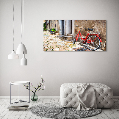 Foto-obraz canvas do obývačky Červené koleso