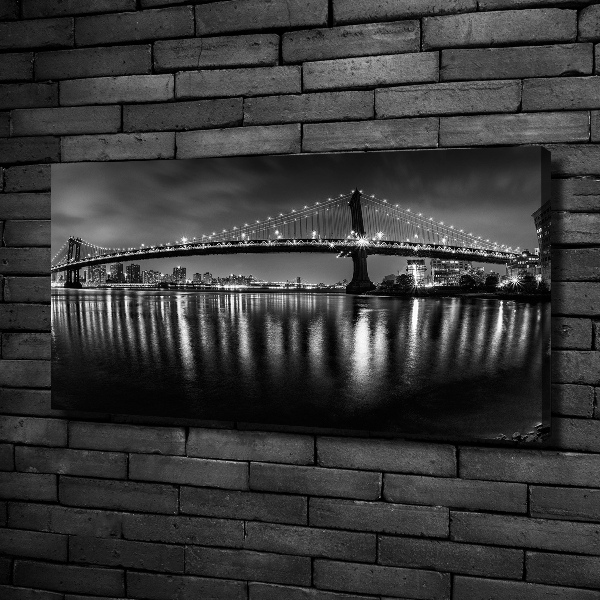 Foto obraz canvas Manhattan noc