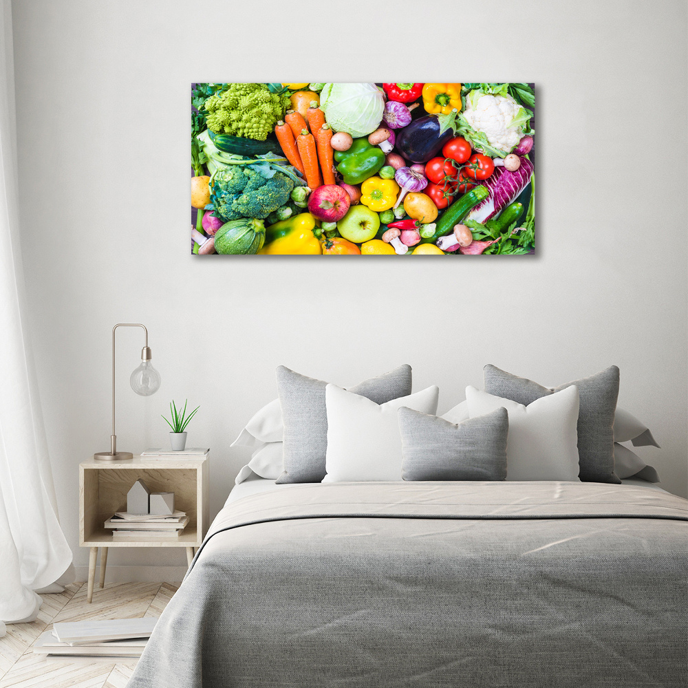 Foto obraz na plátne Farebná zelenina