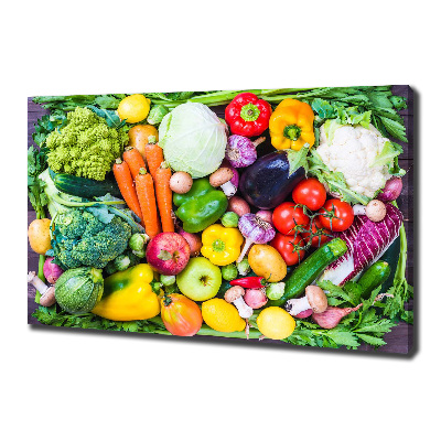 Foto obraz na plátne Farebná zelenina