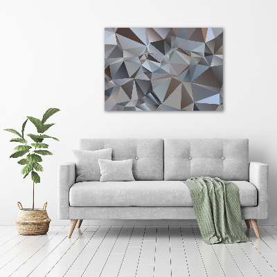 Foto obraz na plátne do obývačky Abstrakcie trojuholníky