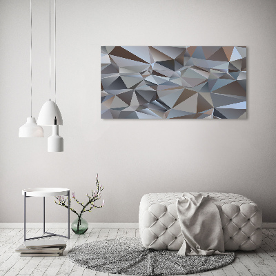Foto obraz na plátne do obývačky Abstrakcie trojuholníky
