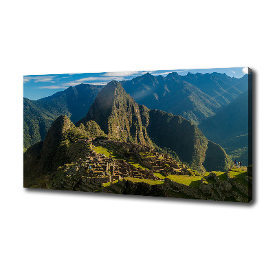 Foto obraz na plátne Zrúcanina Machu Picchu