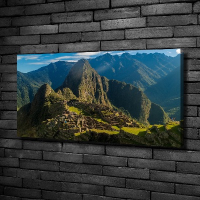 Foto obraz na plátne Zrúcanina Machu Picchu