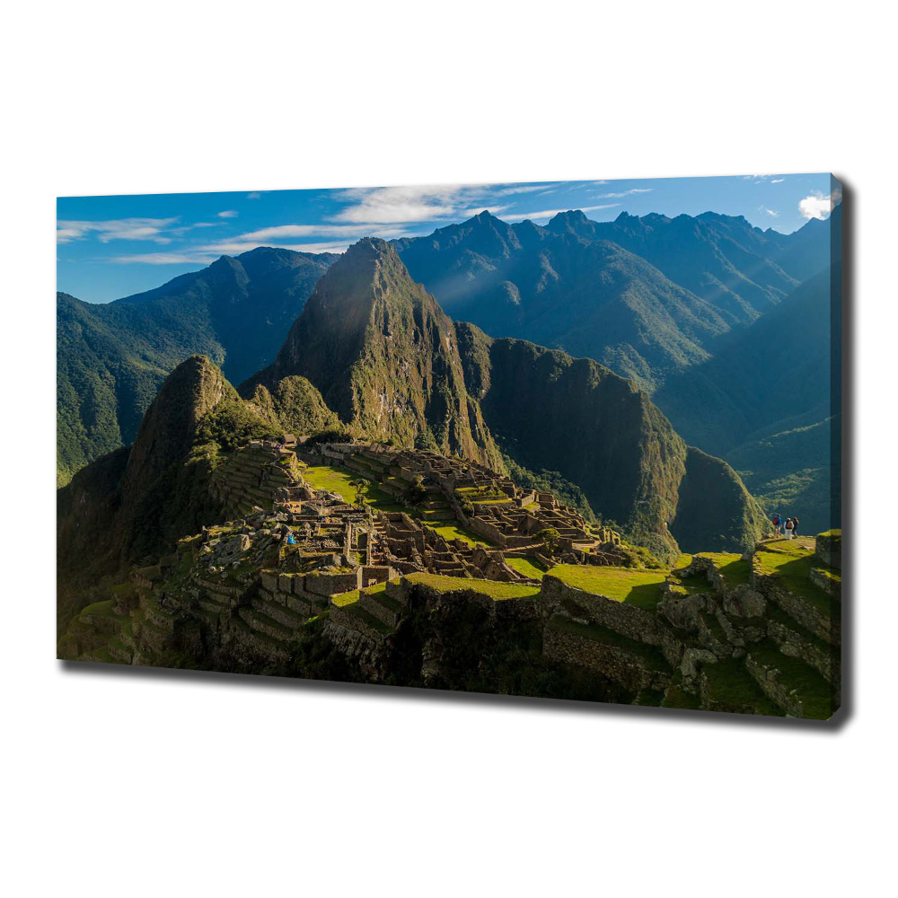 Foto obraz na plátne Zrúcanina Machu Picchu