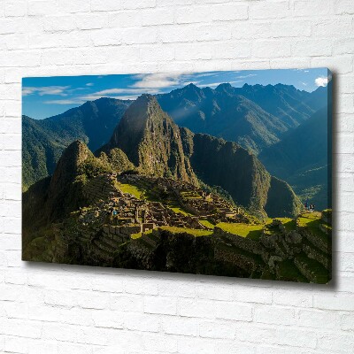 Foto obraz na plátne Zrúcanina Machu Picchu