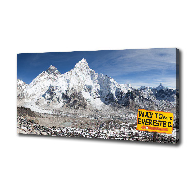 Foto obraz na plátne Hora Everest