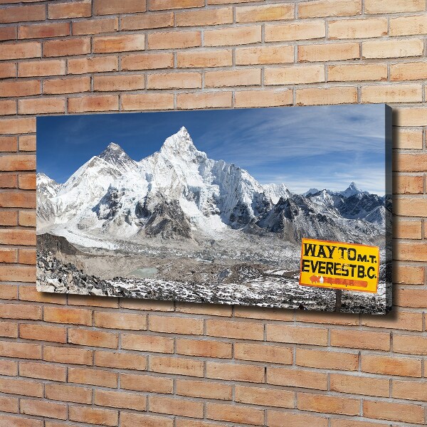 Foto obraz na plátne Hora Everest