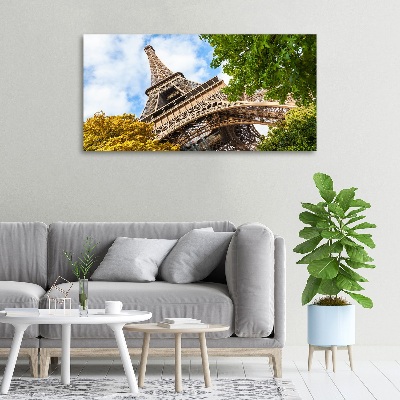 Moderný fotoobraz canvas na ráme Eiffelova veža Paríž