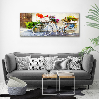 Foto obraz na plátne do obývačky Biele koleso