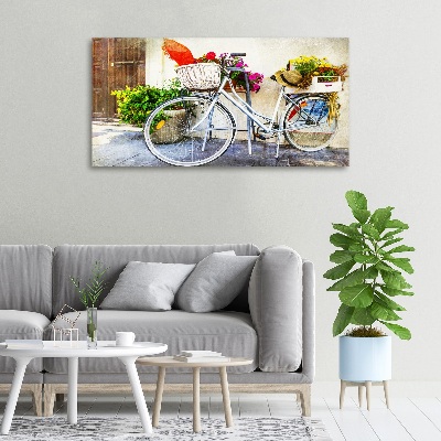 Foto obraz na plátne do obývačky Biele koleso