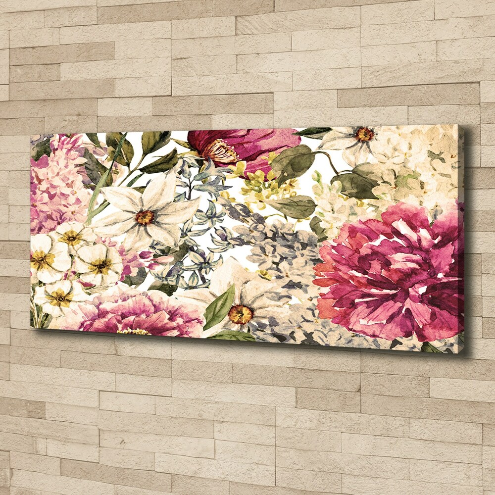 Foto obraz na plátne Kvetinový vzor