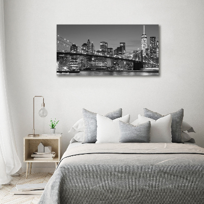 Moderný obraz canvas na ráme Manhattan noc