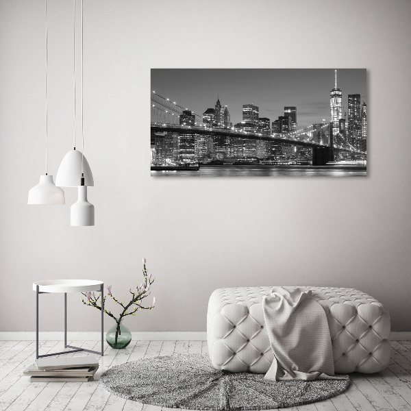 Moderný obraz canvas na ráme Manhattan noc